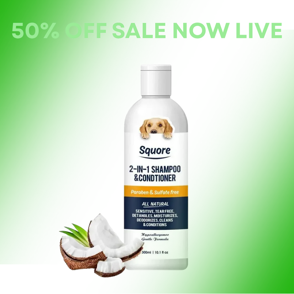 BruceBenPets - Squore's 2-in-1 Shampoo & Conditioner Bottle