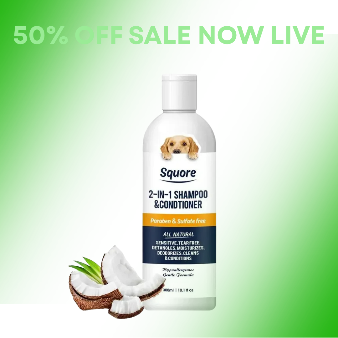 BruceBenPets - Squore's 2-in-1 Shampoo & Conditioner Bottle