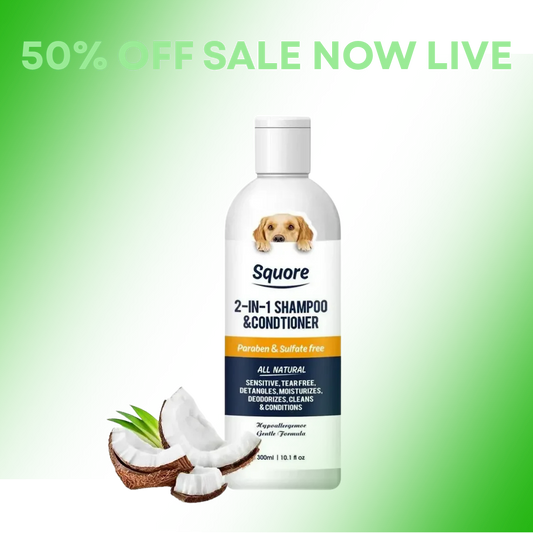 BruceBenPets - Squore's 2-in-1 Shampoo & Conditioner Bottle